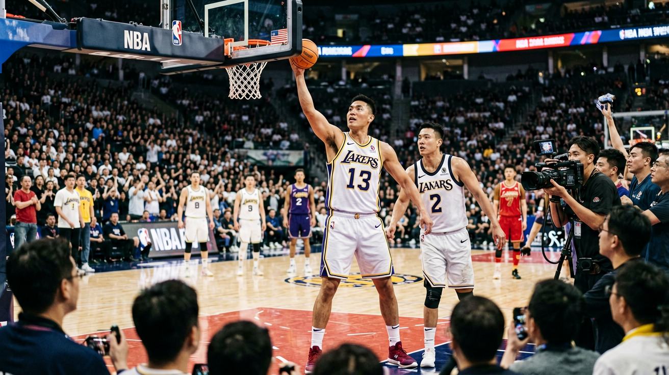 NBA篮球比赛精彩瞬间